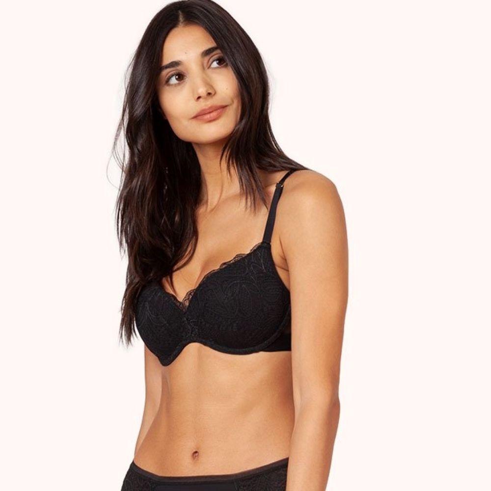 Lively Lace No-Wire Push-Up